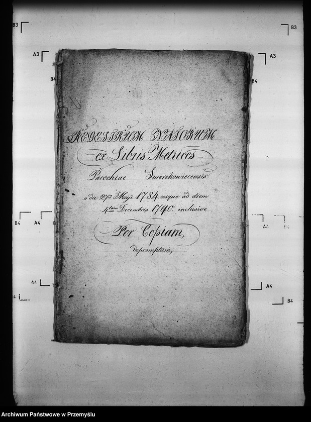 image.from.unit.number "[Kopie ksiąg metrykalnych parafii Smerekowiec (dekanat Gorlice)]"