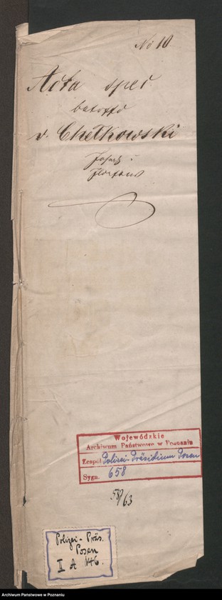 Obraz 2 z jednostki "A. betr. Josef Ildefons von Chełkowski auf Kuklinowo, Kreis Krotoschin"