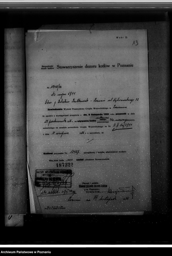 image.from.unit.number "Warsztat wulkanizacyjny B. Bartkowiaka w Poznaniu nr woj. 6744"