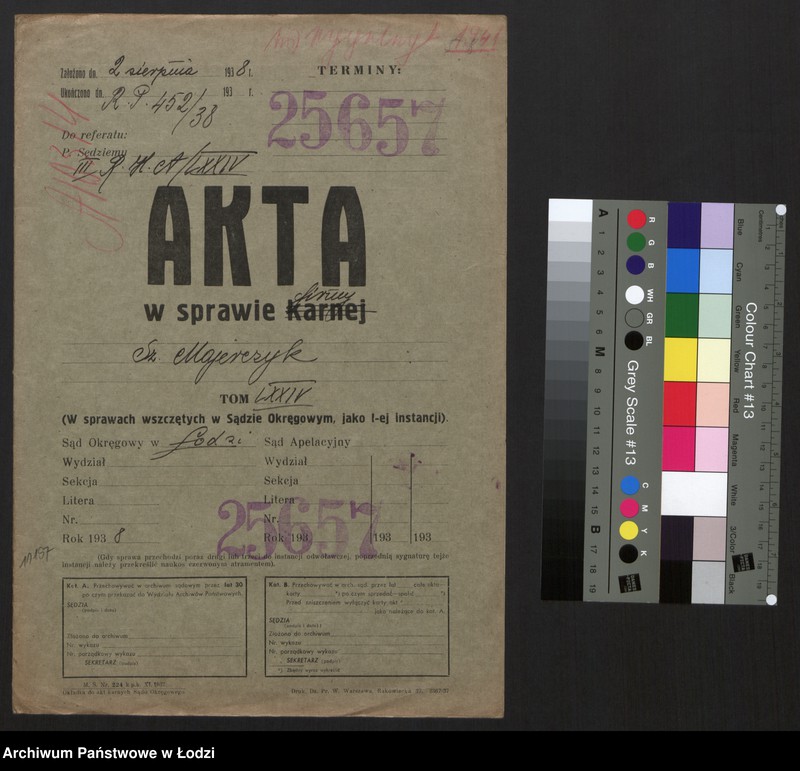 Obraz 2 z jednostki "Szulim Dawid Majerczyk- fabryka wyrobów pończoszniczych"