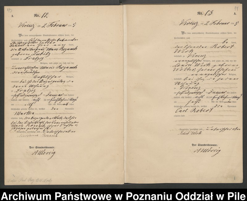 Obraz 10 z jednostki "Księga urodzeń"