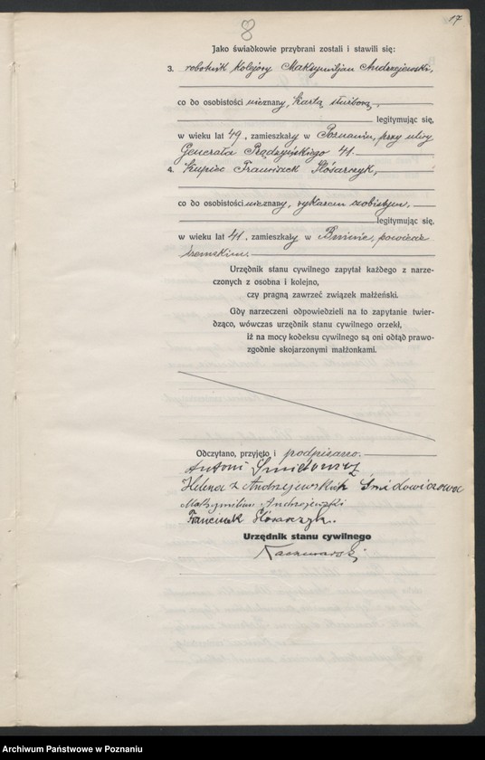 image.from.unit.number "Księga miejscowa małżeństw tom I [Rejestr główny małżeństw]"