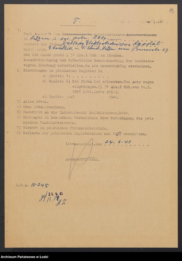 Obraz 15 z jednostki "O. Ulrich i E. Świetlik – zakłady elektrotechniczne „Reostat”"