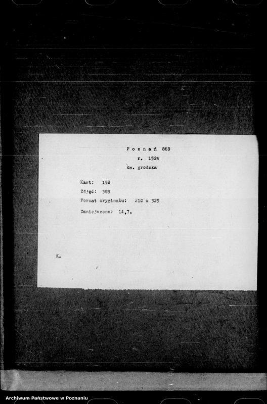 Obraz 2 z jednostki "Inscriptiones, relationes, decreta [inducta]"