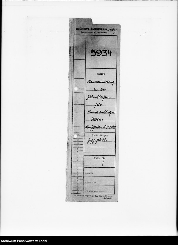 Obraz 7 z jednostki "Auftrag 5934. Warenverwertung an den Judenältesten für Munitionslager Lublin. Geschosskörbe"