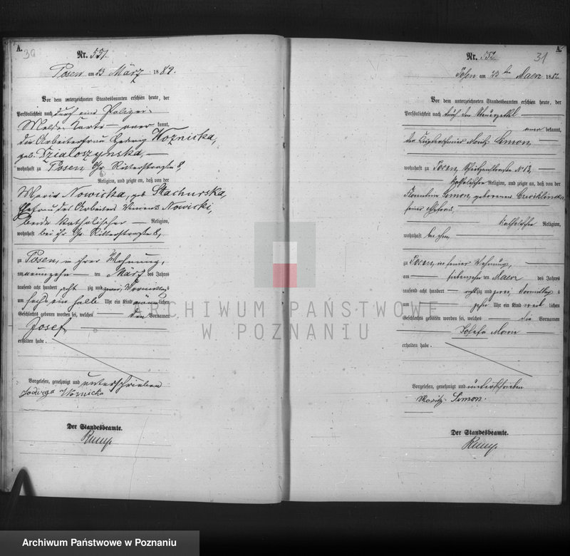 image.from.unit.number "Księga urodzeń t. II"