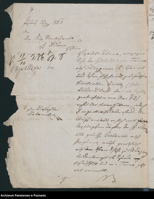 Obraz 8 z jednostki "A. betr. den Gutsbesitzer Hippolit von Turno"