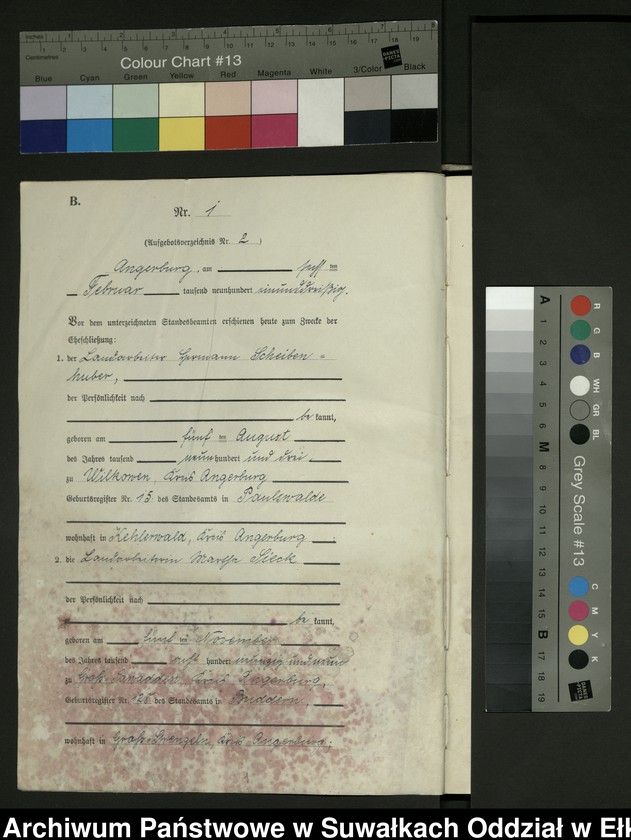 image.from.unit.number "[Heirats - Register (Neben - Register) Standesamt Angerburg einschl. der Bezirke, Gr. Strengeln, Prinowen und Kehlen Kreis Angerburg]"