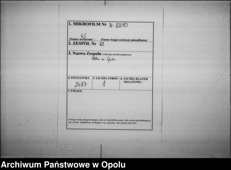 Obraz 2 z jednostki "Neubau der 30 kl[aessigen] Kath[olischen] Volksschule in Oppeln"