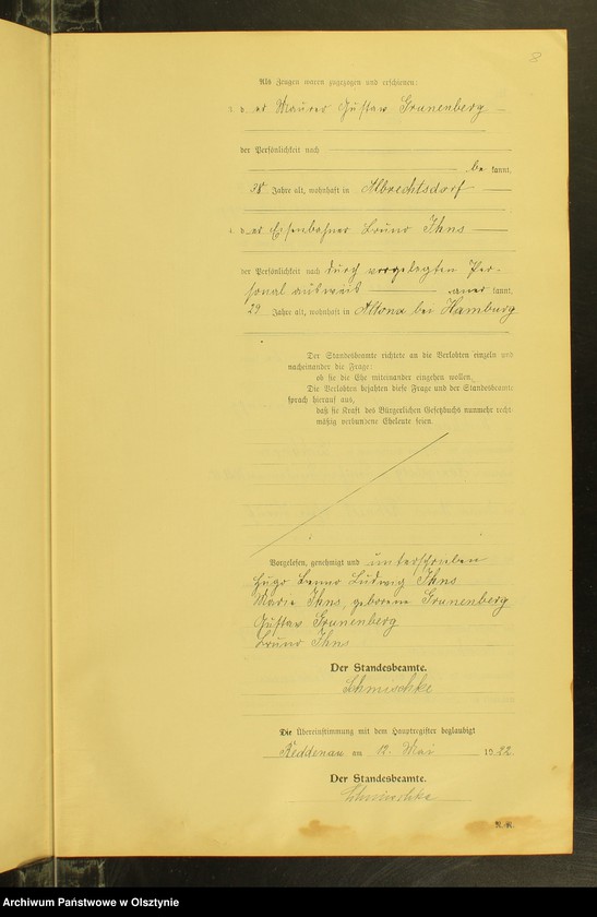 image.from.unit.number "Heiraths-Neben-Register Nr 1 - 17 [ Księga małżeństw - wtóropis ]"