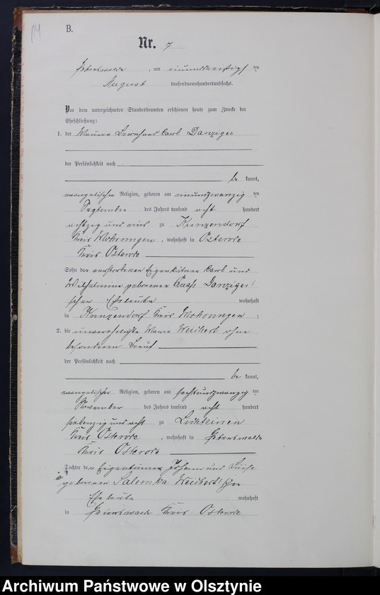 image.from.unit.number "Heiraths-Neben-Register Nr 1 - 18"