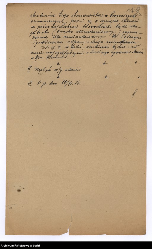 Obraz 14 z jednostki "Akta osobowe ogólne, odpisy dyplomów, akt metrykalnych itp. funkcjonariuszy służby zdrowia"