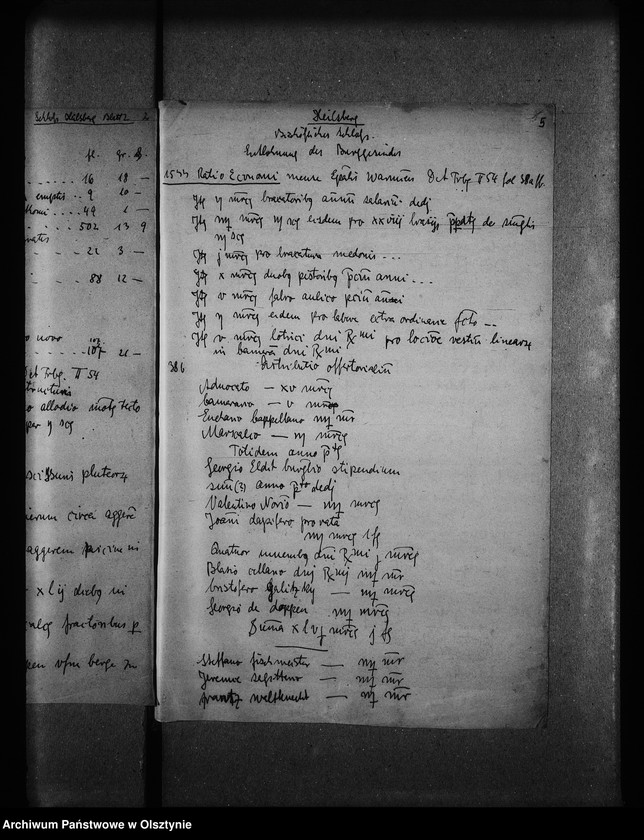 image.from.unit.number "Heilsberg, Bischöfliches Schloss, Hospital, Gartenhaus und Bischöflicher Garten"