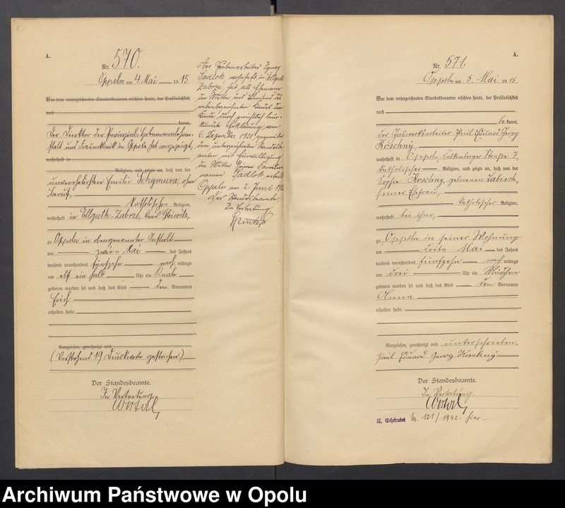 image.from.unit.number "[Księga urodzeń Rok 1915] Nr 560-1071"