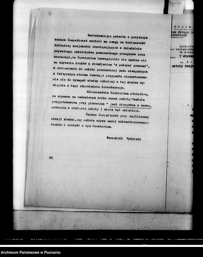 Obraz 17 z jednostki "Prywatna Szkoła Powszechna Czajkowskiego w Poznaniu"