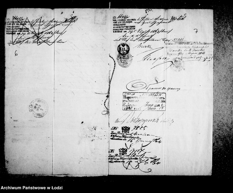 Obraz 9 z jednostki "Akta w przedmiocie osiedlania się cudzoziemców"