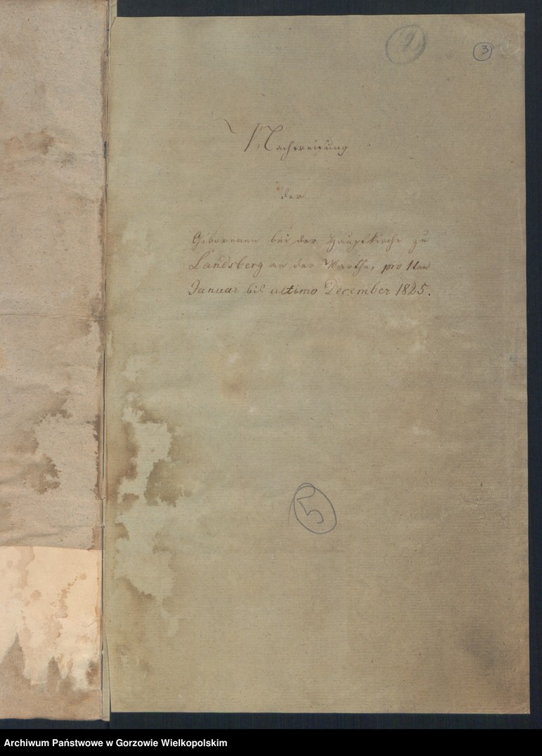 image.from.unit.number "Duplikate der Kirchenbücher der Hauptkirche zu Landsberg an der Warthe"