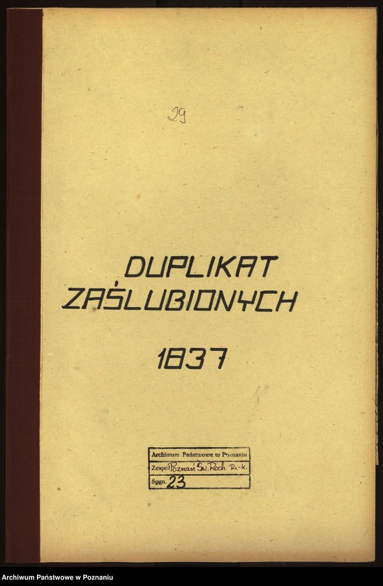 Obraz 2 z jednostki "Duplikat zaślubionych"