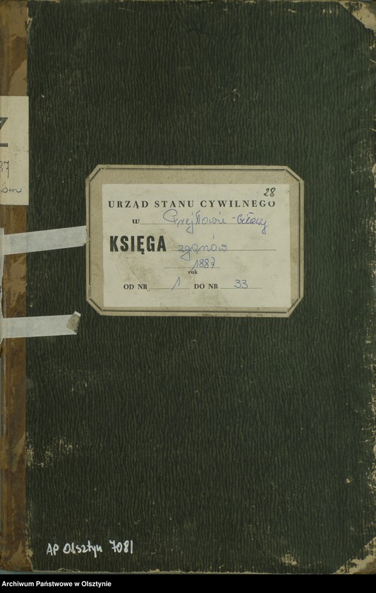 image.from.unit.number "Sterbe-Haupt-Register Nr 1 - 33"
