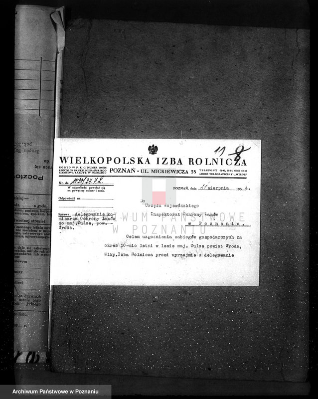 Obraz 15 z jednostki "Nadzór nad gospodarką w lasach majętności Tulce powiat średzki"