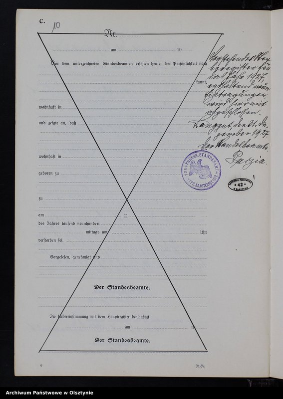 image.from.unit.number "Sterbe-Neben-Register Nr 1 - 9"