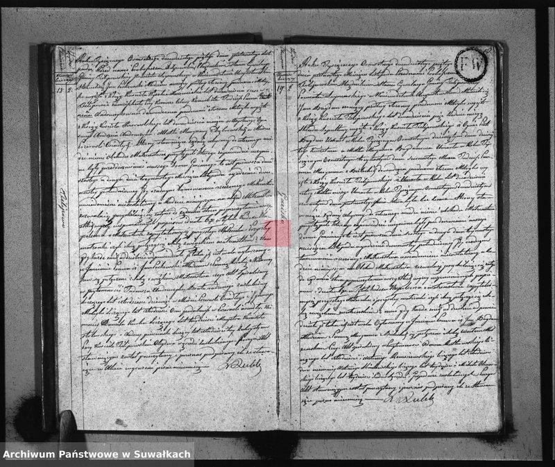 image.from.unit.number "Akta Zaślubionych Gminy Filipowskiey od dnia 1-go Stycznia aż do ostatniego grudnia 1825 Roku"