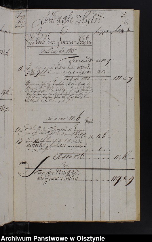 image.from.unit.number "Administrationis Bau-Rechnung über Einnahme und Ausgabe"