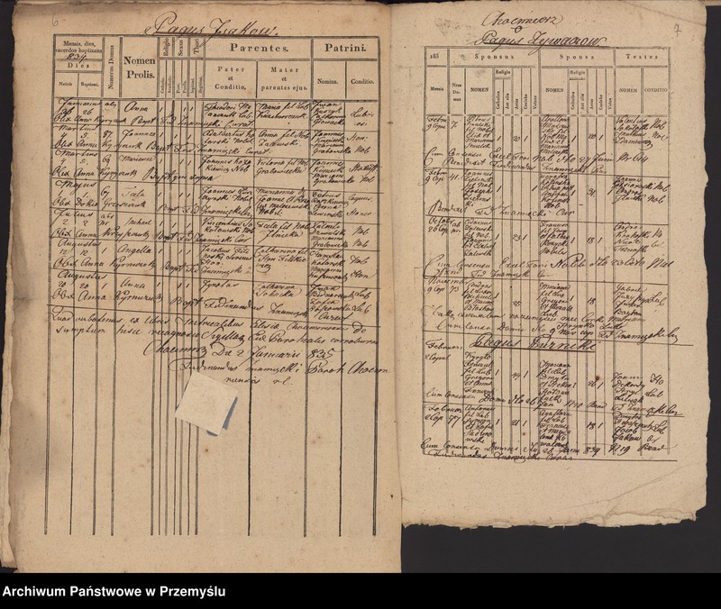 image.from.unit.number "[Odpisy ksiąg urodzeń, małżeństw, zgonów parafii rzymskokatolickiej Chocimierz z 1834 roku]"