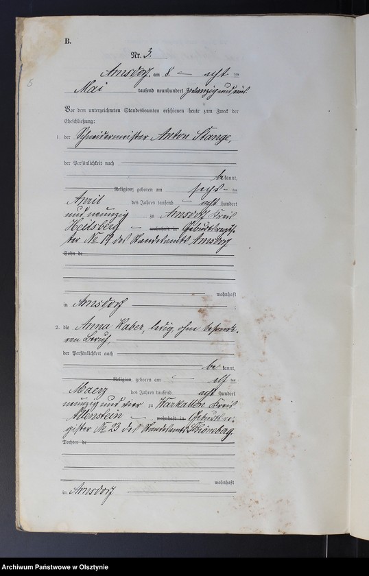 image.from.unit.number "Heirats Neben-Register Nr 1 - 18"