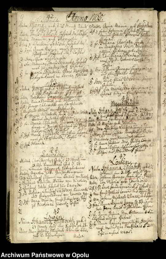 image.from.unit.number "Taufbuch 1765-1776 Bd. IV"