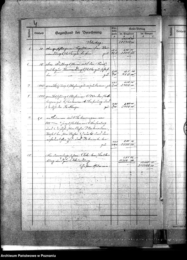 Obraz 9 z jednostki "[Pożyczki i zapomogi państwowe na roboty budowlane w mieście Grudziądzu]"