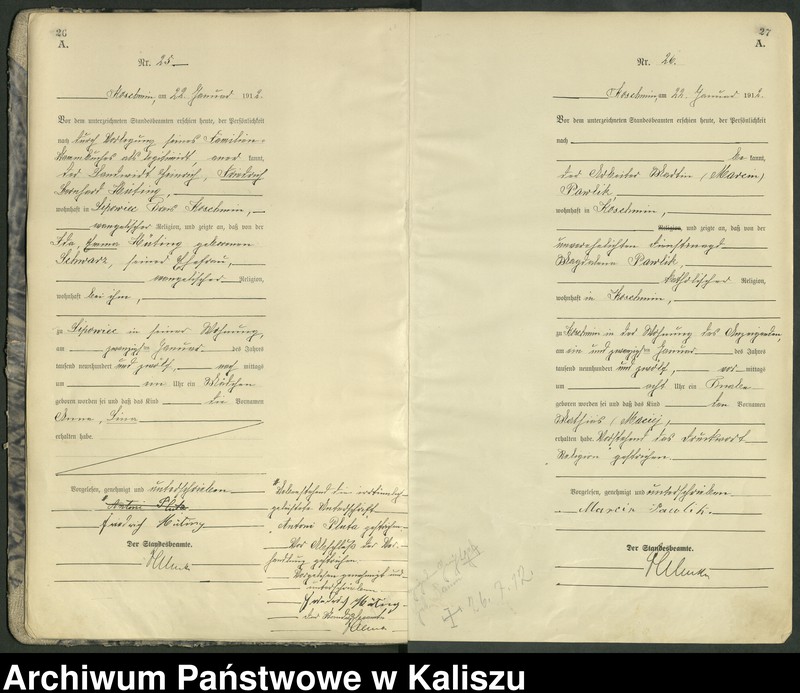 Obraz 17 z jednostki "[Księga urodzeń]"