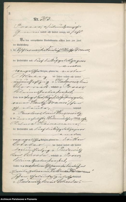 Obraz 10 z jednostki "Księga małżeństw t. II"