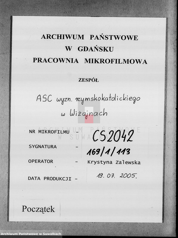 image.from.unit.number "Parafia Rzym.-Kat. Wiżajny [Akta małżeństw 1888-1899]"