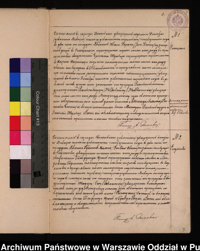 image.from.unit.number "Akta urodzeń, małżeństw i zgonów"