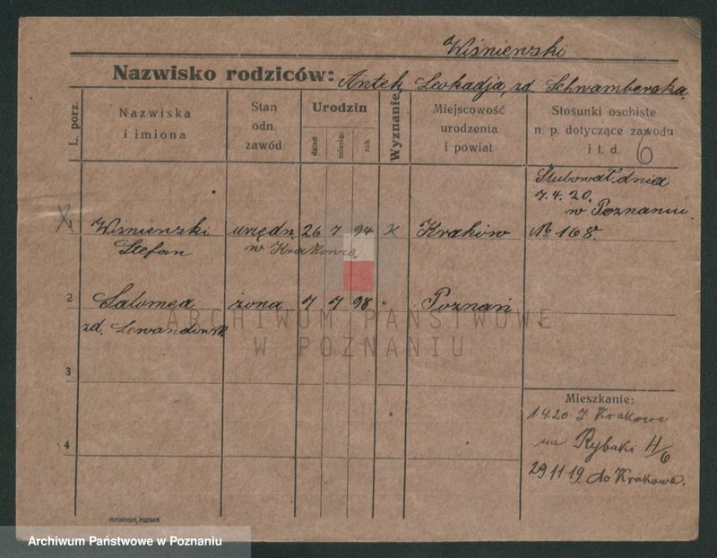 image.from.unit.number "Wiśniewski (żonaci od Stefan - (samotni mężczyźni)"
