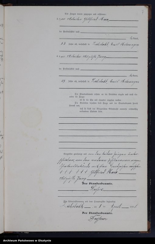 image.from.unit.number "Heiraths-Neben-Register Nr 1 - 11"