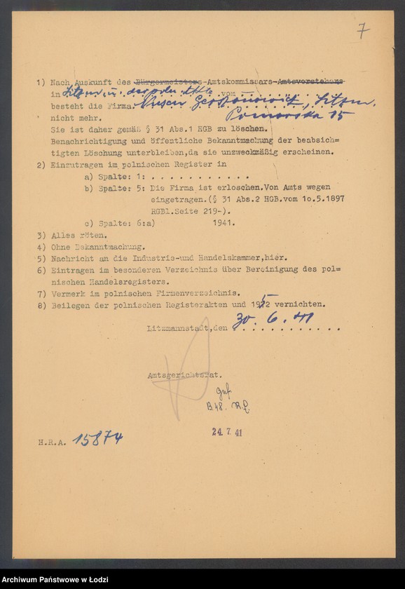 Obraz 9 z jednostki "Nusen Gerszonowicz – sklep spożywczy"