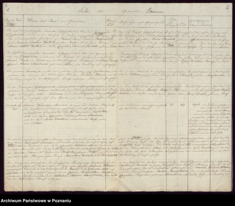 Obraz 5 z jednostki "Duplikat der Getrauten, Getauften, Verstorbenen"