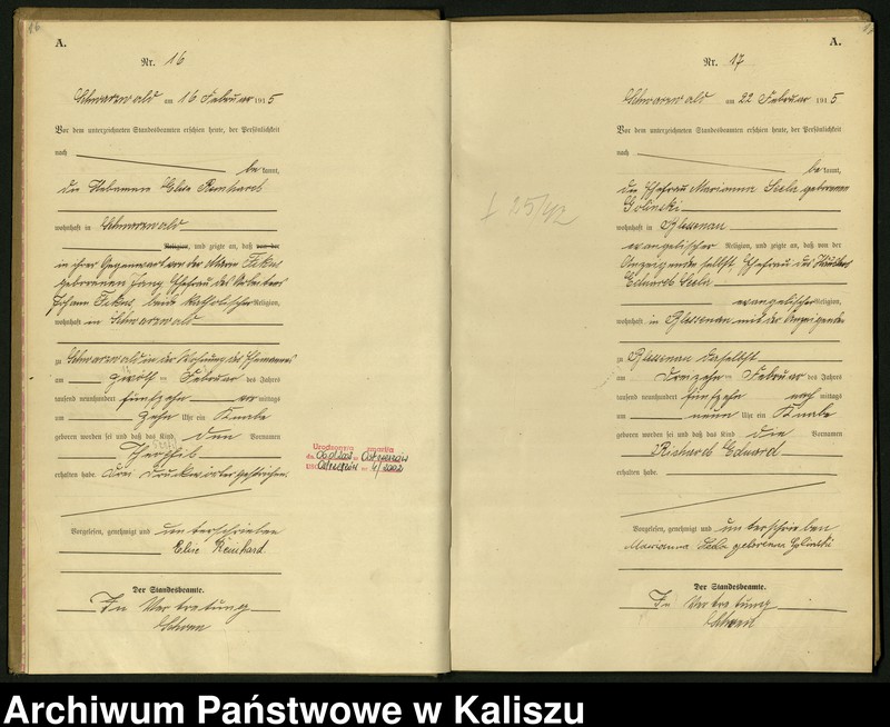 Obraz 12 z jednostki "[Księga urodzeń]"