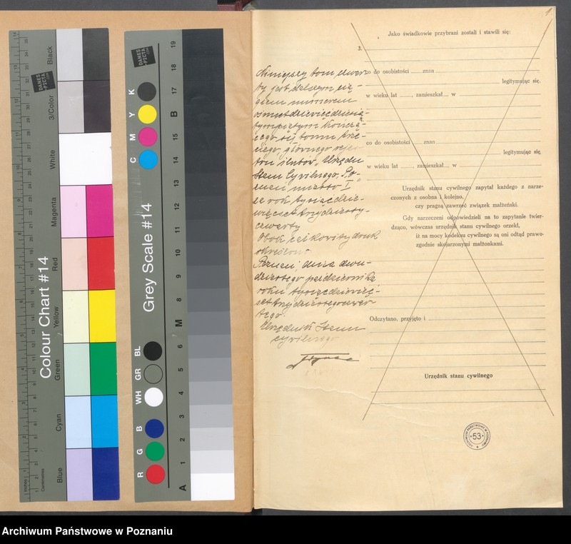 Obraz 3 z jednostki "Księga miejscowa małżeństw tom IV [Rejestr główny małżeństw]"