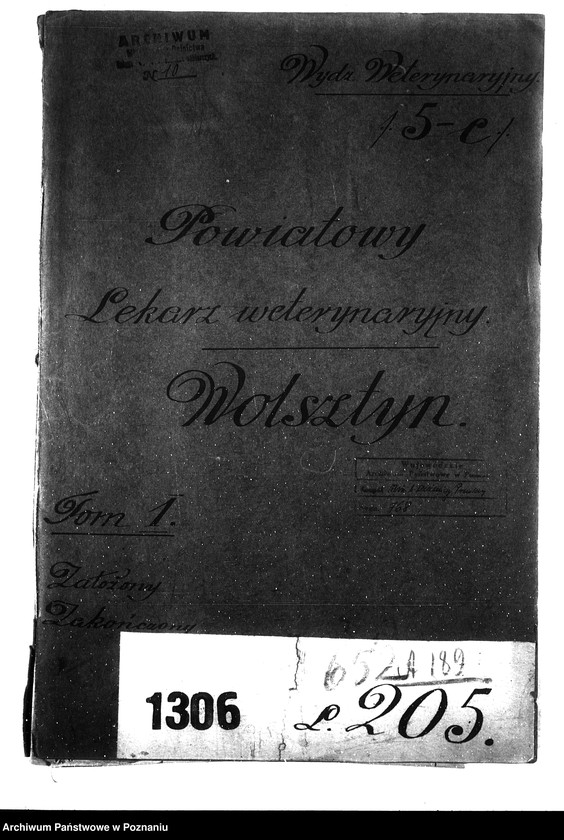 Obraz 4 z jednostki "Pow. lekarz Weterynaryjny Wolsztyn"