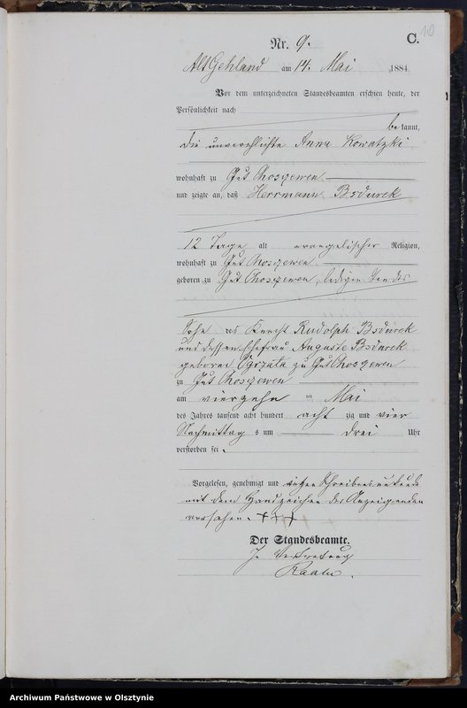 image.from.unit.number "Sterbe-Neben-Register Nr 1 - 36"
