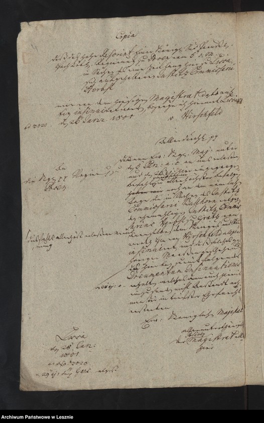 Obraz 6 z jednostki "[Justizkommissarius Balthorn gegen Justizkommissarius Herbst zu Grätz sprawy procesowe]"