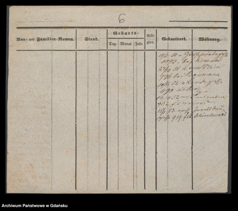 image.from.unit.number "Karty meldunkowe: Schmidt Karoline - Schmidt Nicolaus"