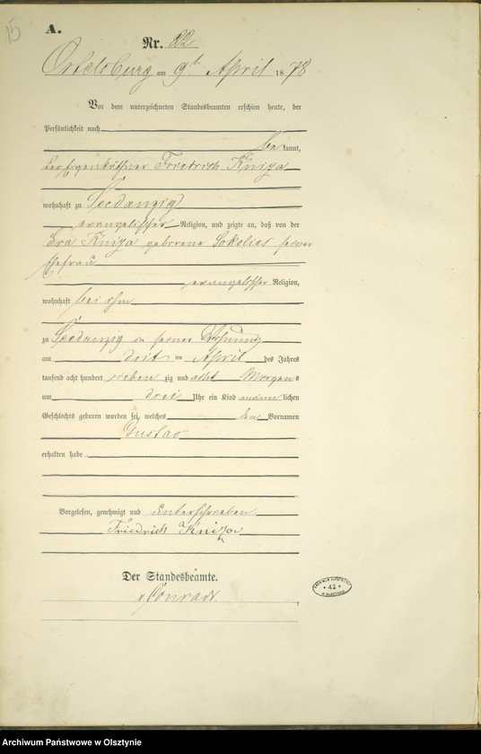 image.from.unit.number "Geburts-Haupt-Register Nr 1 - 73"