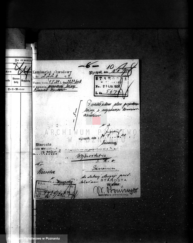 Obraz 14 z jednostki "Majętność leśna Komorowo powiat wyrzyski"