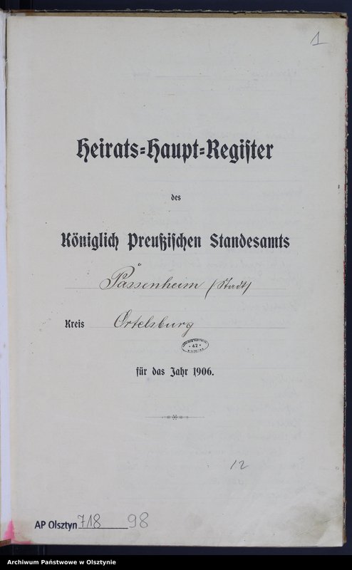 image.from.unit.number "Heirats-Haupt-Register Nr 1 - 6"