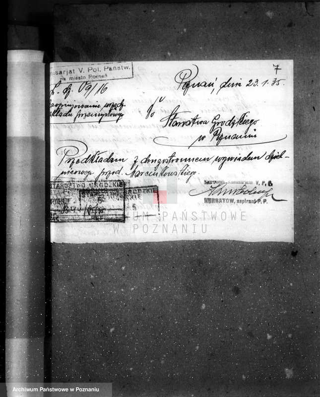 Obraz 11 z jednostki "Zatwierdzenie zakładu przemysłowego /fabr. cieplarń/ Firma Höntsch w Poznaniu"