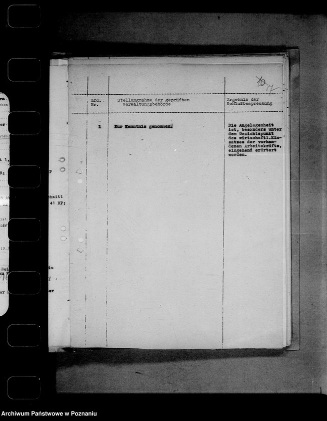 Obraz 11 z jednostki "Rechnungshof- Beantwortung der Erinnerungen"